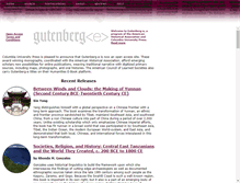 Tablet Screenshot of gutenberg-e.org